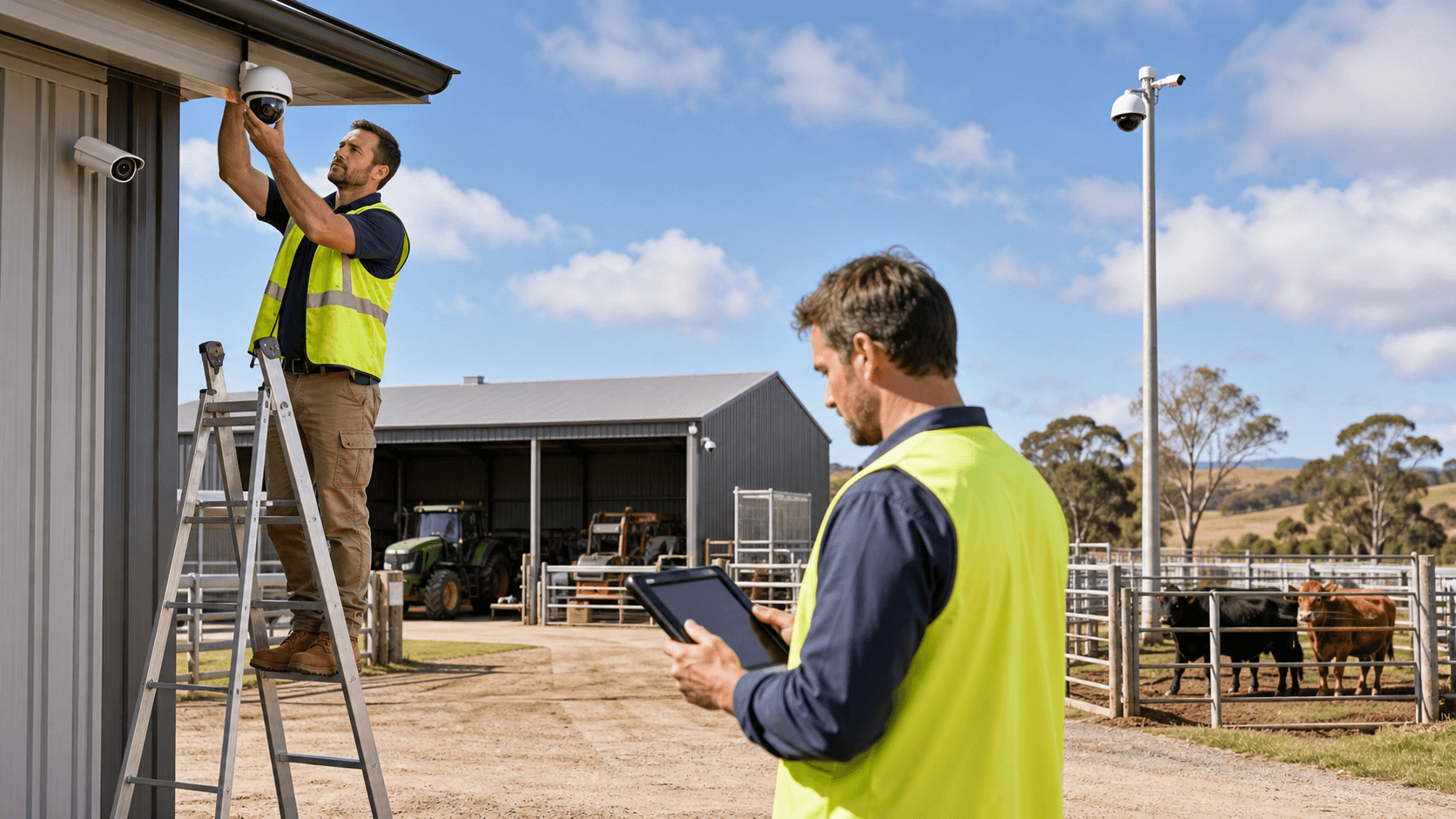 CCTV for Gippsland Farms: Camera Placement for Sheds, Yards, and Livestock